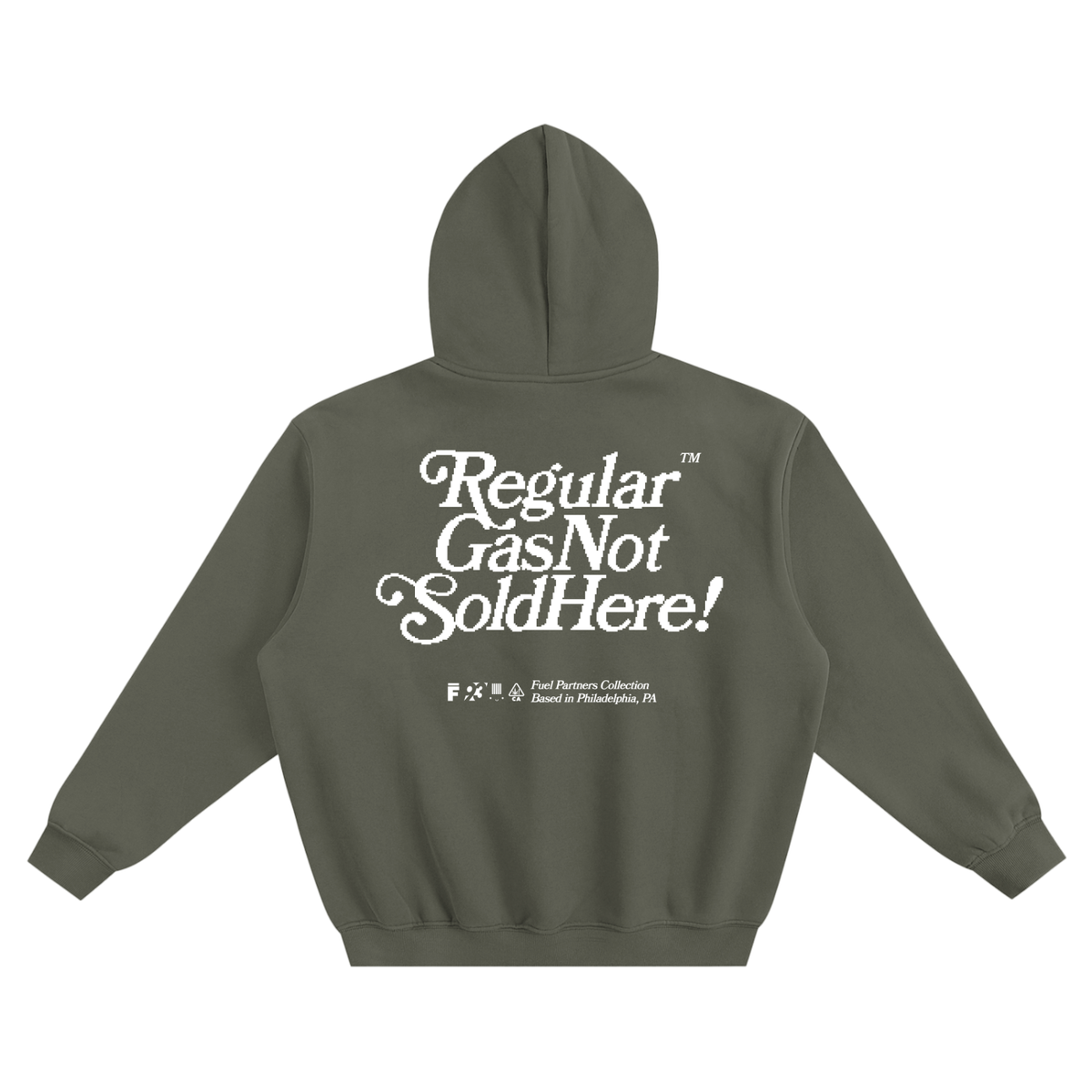 Heavyweight FUEL OG Hoodie (White)