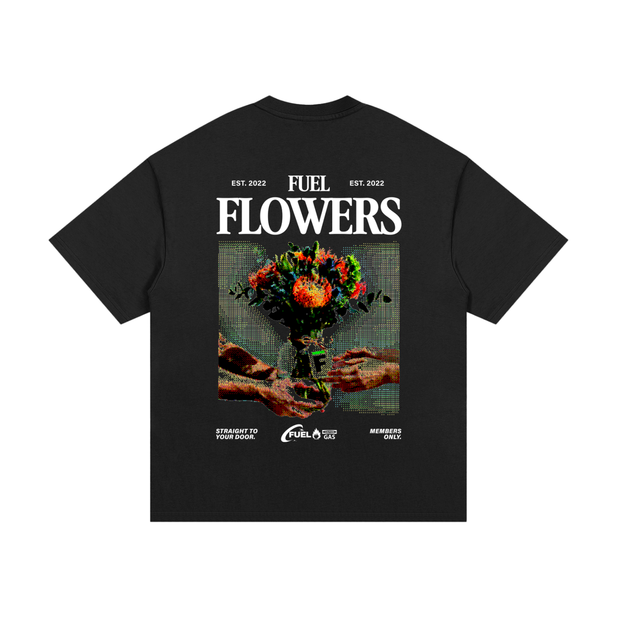 FUEL Flowers T-Shirt (White)